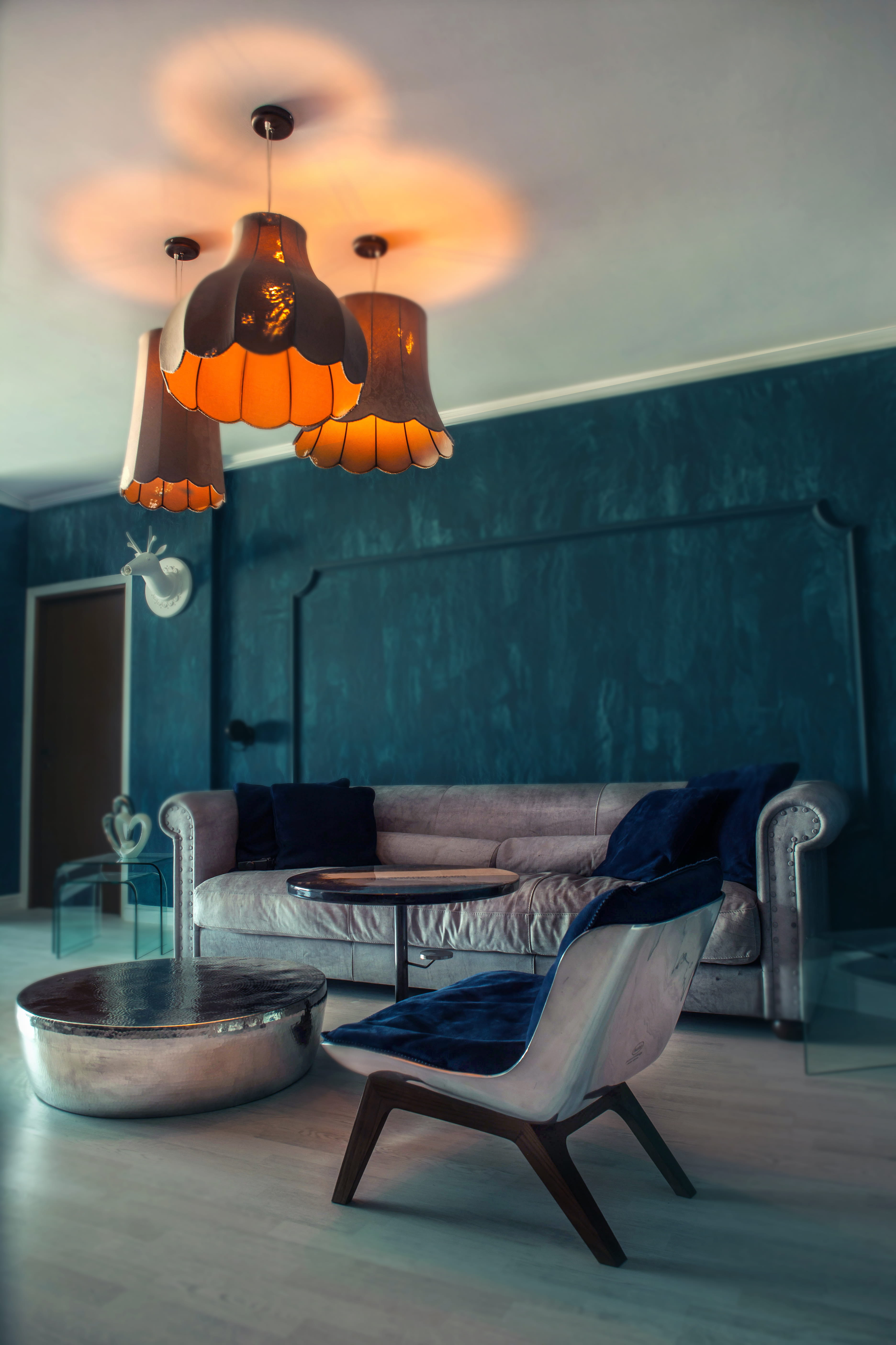 Bucharest Apartment — Living room atmosphere