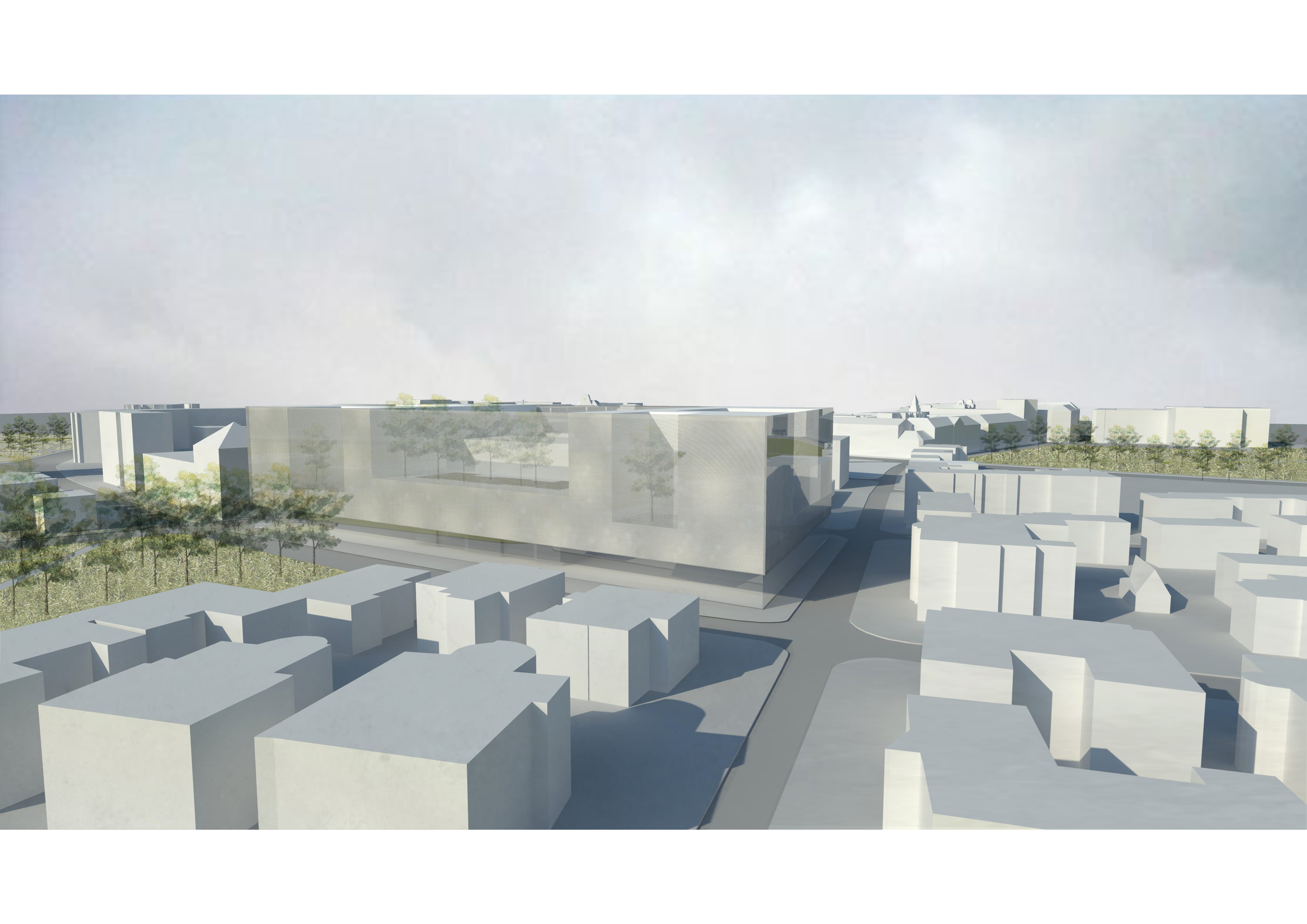Timișoara Solution 01 — Interior courtyards as memory
