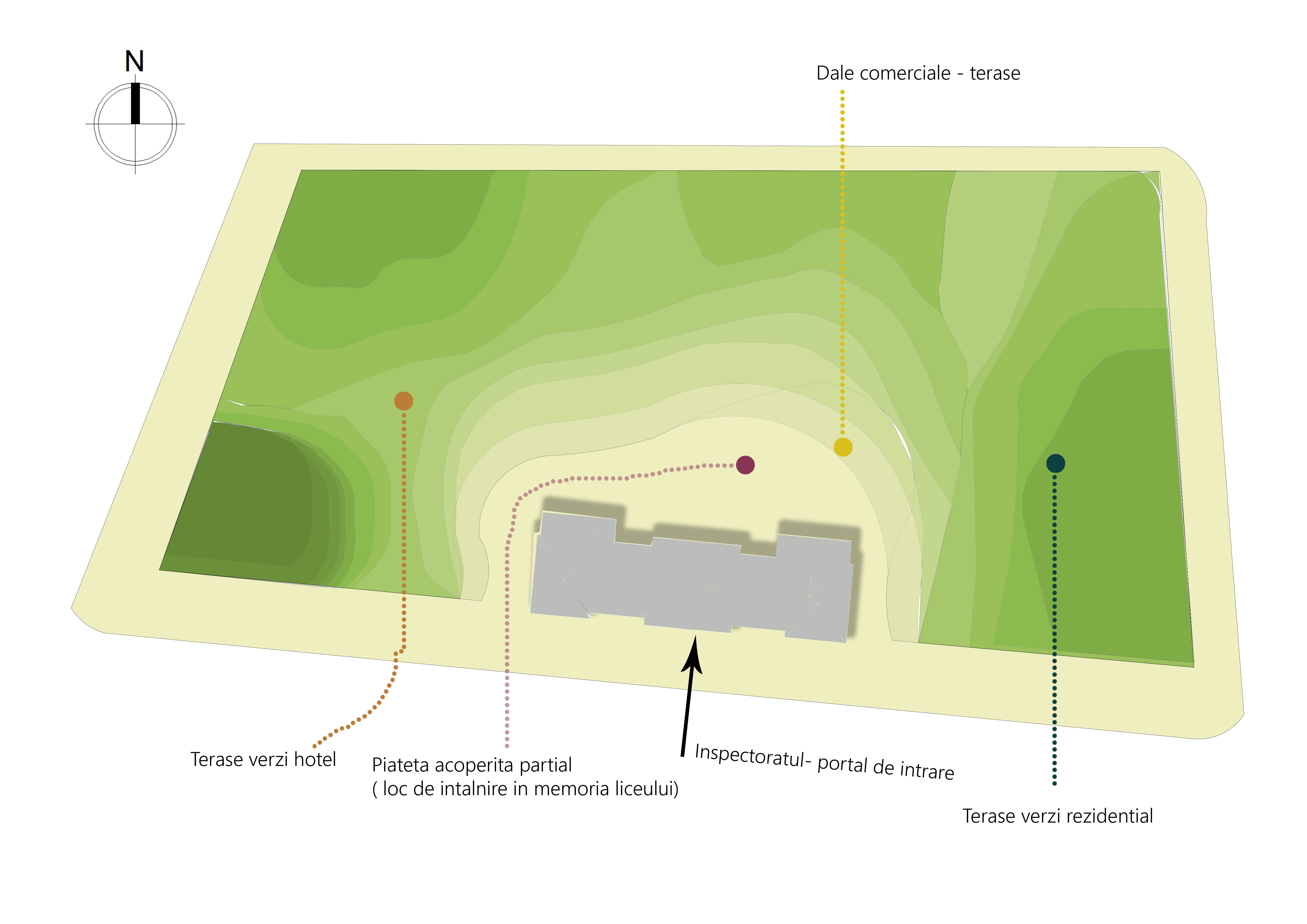Timișoara Solution 02 — Terrace plan