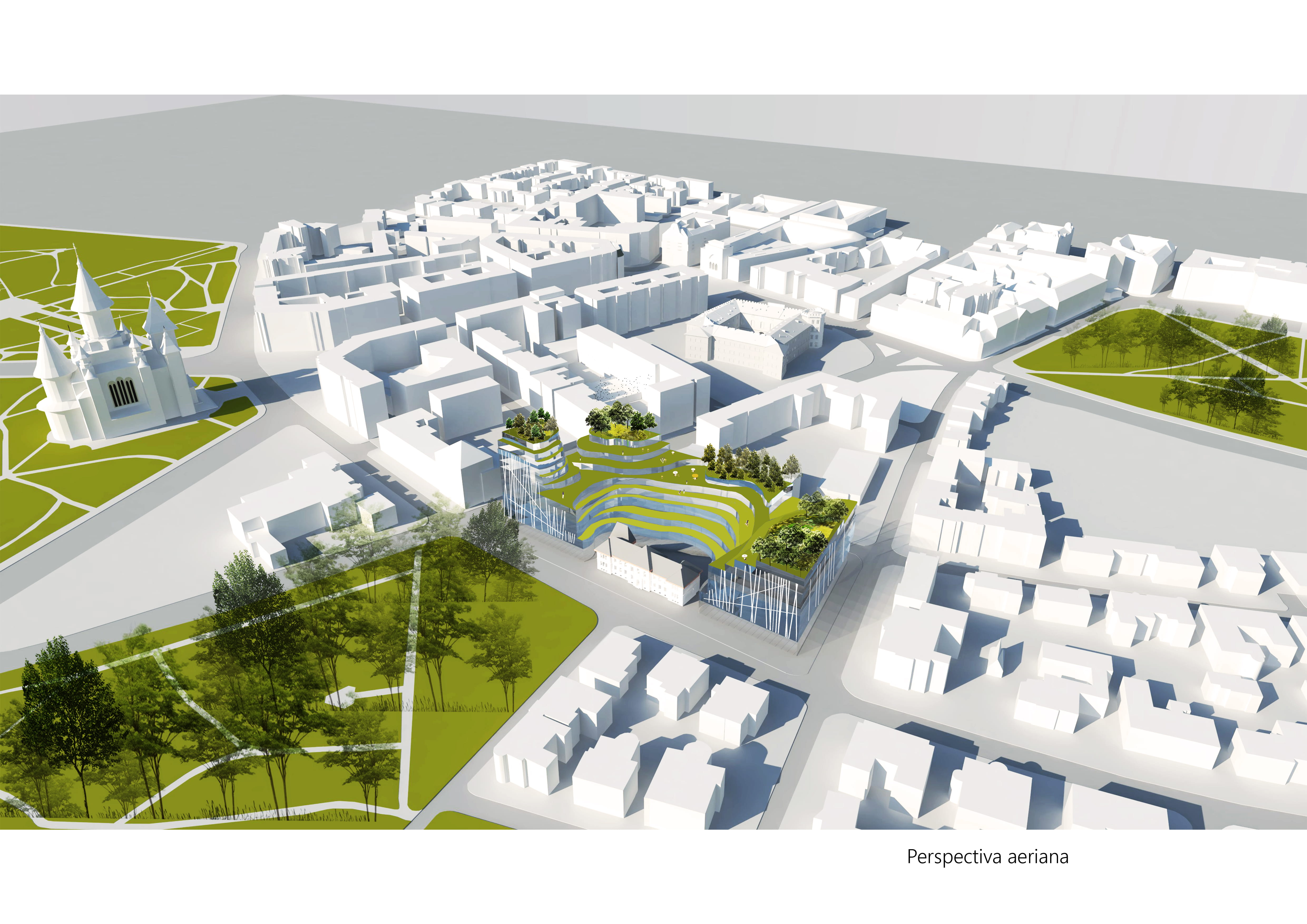Timișoara Solution 02 — Perspective view